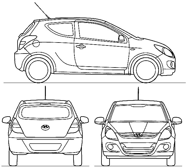 Чертеж хендай. Габариты Хендай i20 хэтчбек. Hyundai i20 чертеж. Габариты Хендай ай 20. Габариты Хендай ай 20 2010 года.