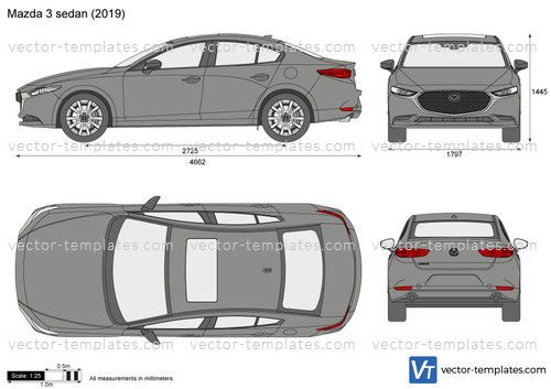 Габариты мазда 3 2008
