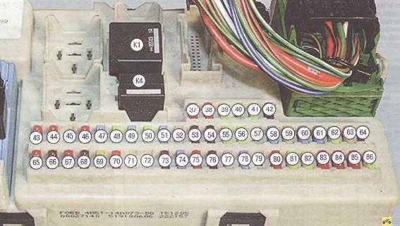 Форд фиеста предохранитель прикуривателя