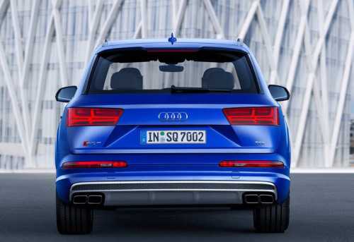 Audi q7 габаритные размеры