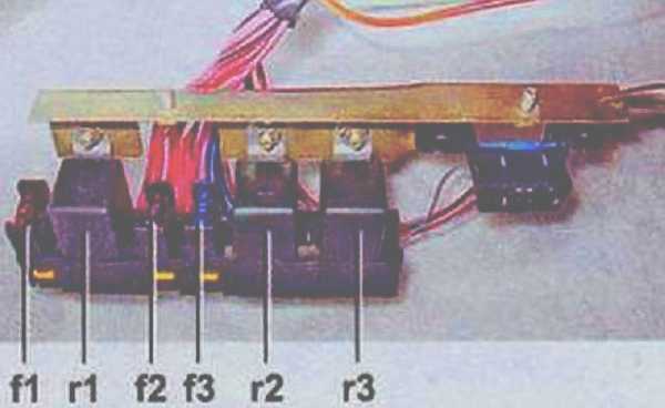 Расшифровка предохранителей ваз 2107
