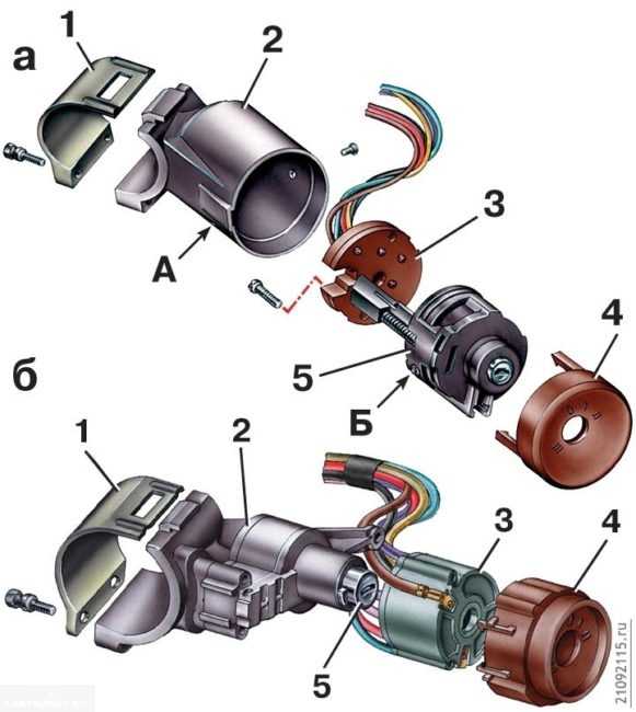 Личинка замка зажигания ваз